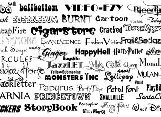 Как стоит подобрать коммерческий шрифт?