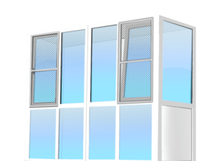 Остекление балконов в Москве