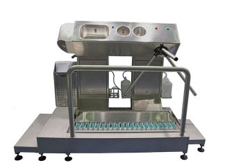 Где используют санпропускники для подошв из нержавеющей стали?