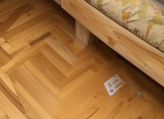 Этапы укладки паркетной доски