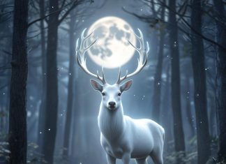 Светящиеся олени — лучшее украшение новогодних улиц