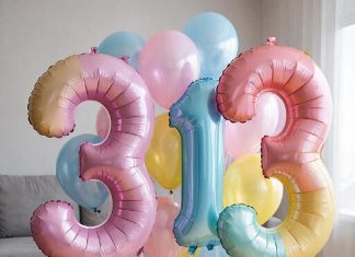 Как украсить праздник яркими шарами