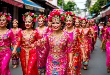 На Пхукете для туристов начался фестиваль Перанакан: как культура Баба-Ньонья зацветает в 2026 году
