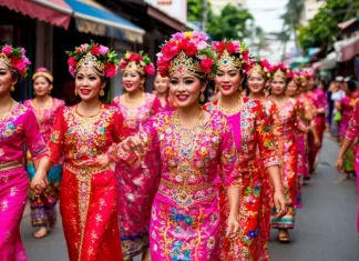 На Пхукете для туристов начался фестиваль Перанакан: как культура Баба-Ньонья зацветает в 2026 году