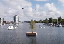 В Копенгагене установили плавучие клумбы: они поддерживают зеленые экосистемы