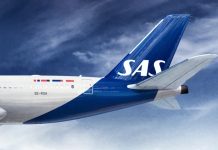 Авиакомпания SAS отменит 1000 рейсов в апреле из-за подорожания топлива