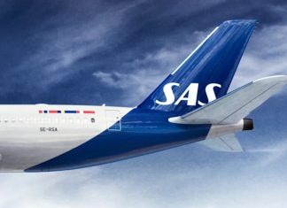 Авиакомпания SAS отменит 1000 рейсов в апреле из-за подорожания топлива