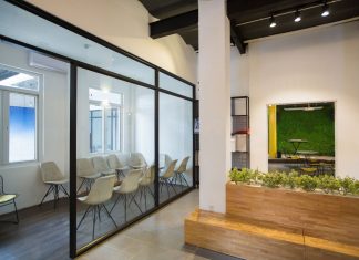 Стеклянные перегородки на заказ: виды, профили, системы открывания