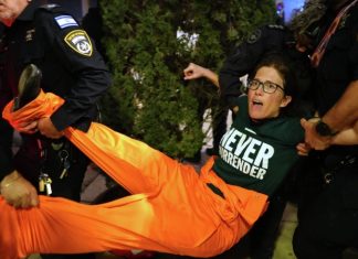 Израильская полиция задержала 17 человек на протестах в Тель-Авиве