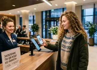В отелях России вводят заселение по QR-коду из «Макса»