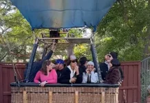 Воздушный шар с 13 пассажирами рухнул прямо во двор дома американца