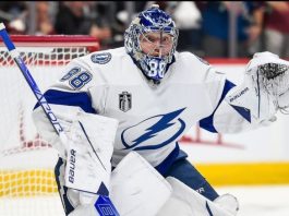 Вратарь «Тампы-Бэй» Василевский — главный претендент на «Везина Трофи» в НХЛ