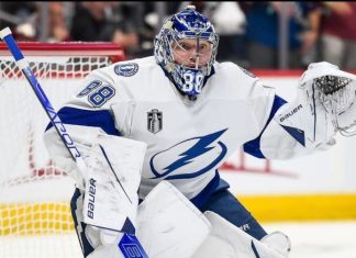 Вратарь «Тампы-Бэй» Василевский — главный претендент на «Везина Трофи» в НХЛ