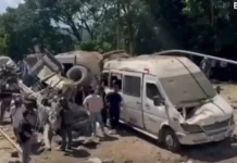 Взрыв автобуса в Колумбии: 14 человек погибли, десятки получили ранения