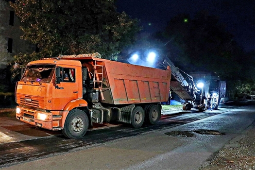 В Самаре стартовал ремонт дороги на ул. Санфировой