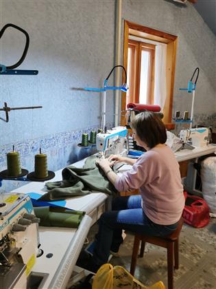 Ксения Шевченко: "Наше движение "Шьем для наших" отправило бойцам более 6000 изделий"