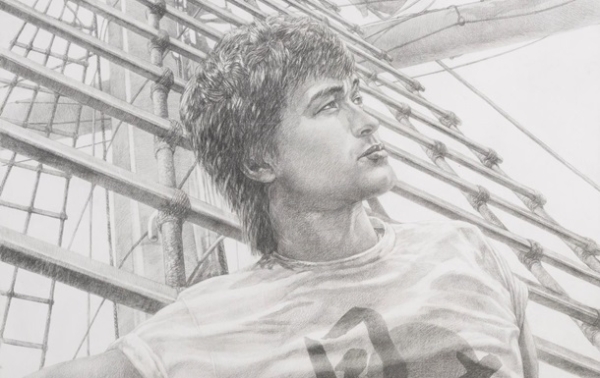 Нарисованный барабанщиком Кино портрет Цоя ушел с молотка за $200 тысяч