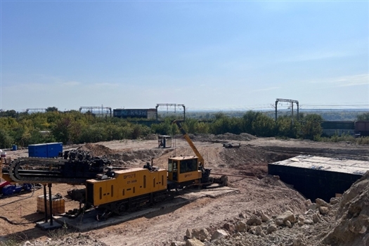 Строительство водоводов в Куйбышевский район подошло к очередному рубежу