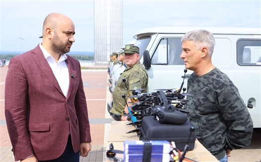 Из Самары выехал конвой с помощью для военных