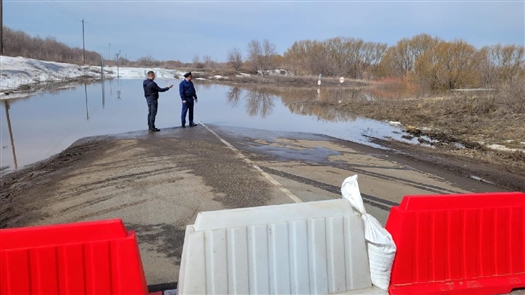 От главы Большеглушицкого района потребовали ввести режим повышенной готовности из-за паводка