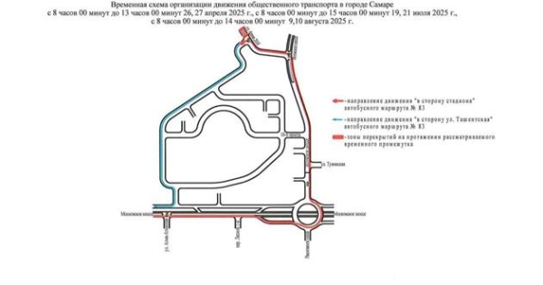 В Самаре из-за соревнований по велоспорту ограничат движение транспорта