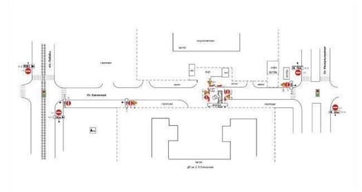 Ограничение движения на ул. Каховской в Самаре продлили на две недели