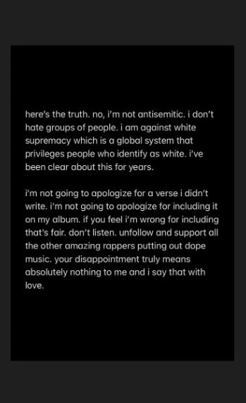 Рэперша Noname в новом треке пренебрежительно вспомнила Зеленского