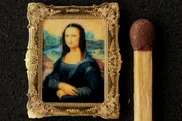 В Новосибирске микроминиатюрист Анискин создал &laquo;Джоконду&raquo; со спичечную головку