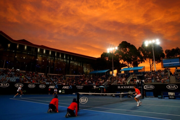 Закаты Australian Open &ndash; сумасшедшая красота! Наука знает, почему они такие живописные