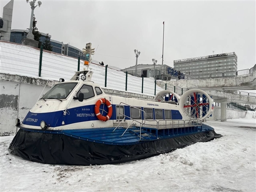 С 9 января открывается переправа на СВП до Рождествено