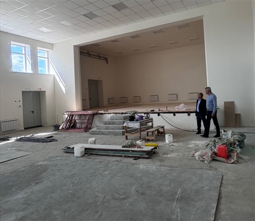 В поселке Фрунзенский Большеглушицкого района к концу года откроется обновленный дом культуры