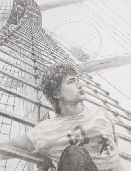 Нарисованный барабанщиком Кино портрет Цоя ушел с молотка за $200 тысяч