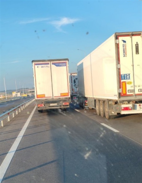 На новой трассе "Обход Тольятти" образовались пробки