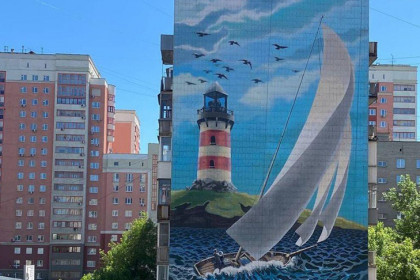 Маяк для рыбаков и космонавтов появился на Обском море в Новосибирске