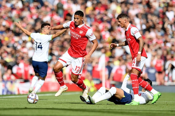 Салиба из «Арсенала» называют новым Ван Дейком. Сравним?